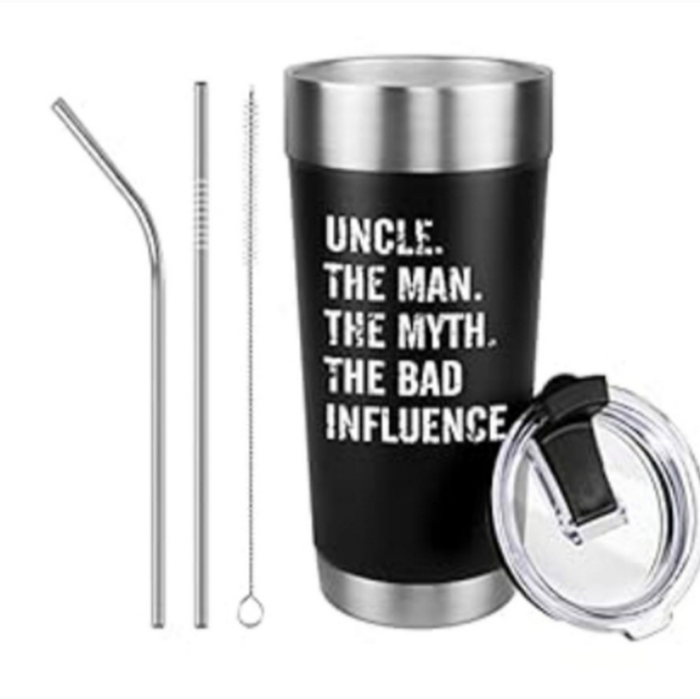 Stainless steel tumbler for Uncle